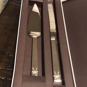 Vera Wang by Wedgwood cake knife & spatula